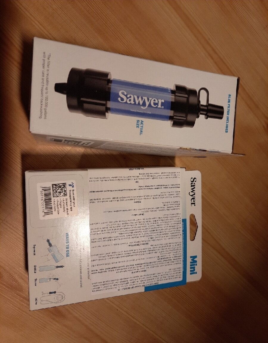 Vodni filtr sawyer mini sp128